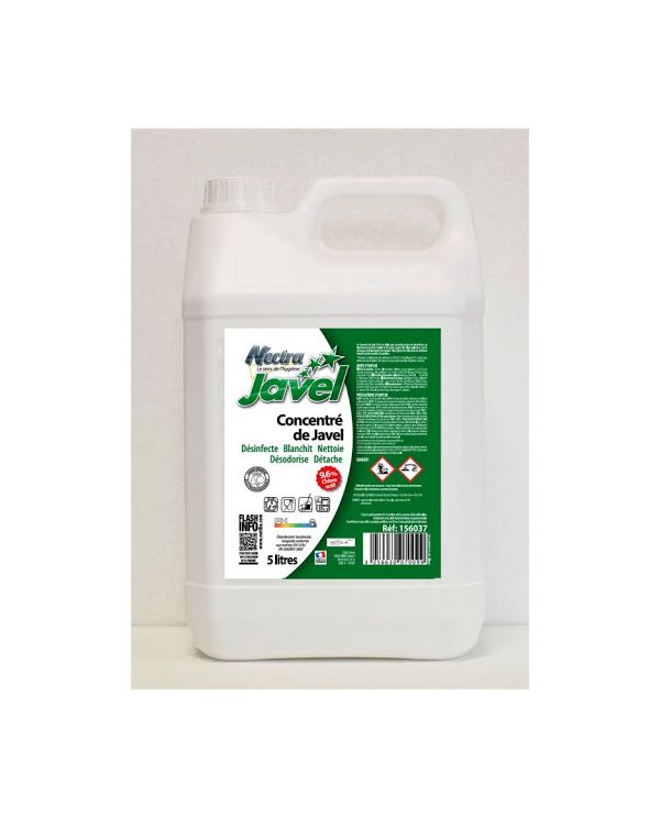 JAVEL LIQUIDE 9.6% EN CRUCHON A VIS 250ML - CART DE 24