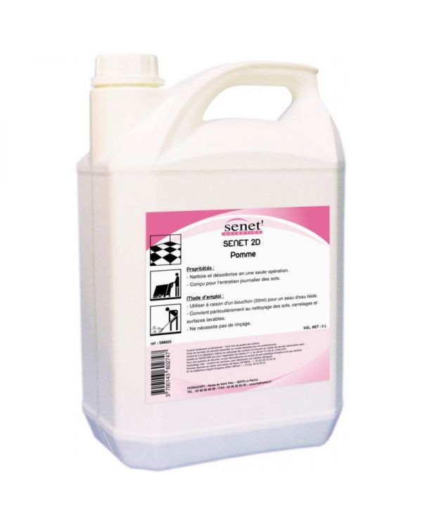 DETERGENT SURODORANT 2D PIN - BIDON DE 5 L DETERGENT SURODORANT 2D PIN - BIDON DE 5 L