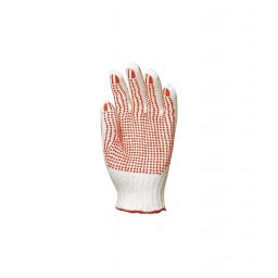 GANTS TRICOTES AVEC PICOTS ROUGES TAILLE L GANTS TRICOTES AVEC PICOTS ROUGES TAILLE L