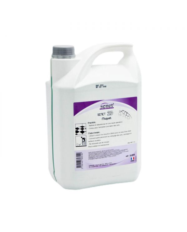 DETERGENT SURODORANT 2D LAVANDE - BIDON DE 5 L DETERGENT SURODORANT 2D LAVANDE - BIDON DE 5 L