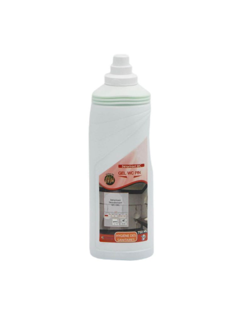 DETARTRANT WC GEL A BEC - FLACON DE 750 ML