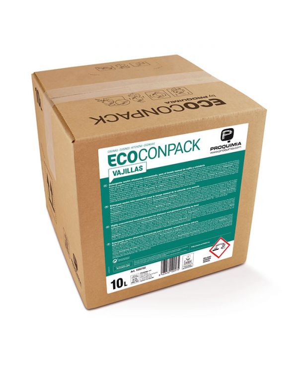 ECOCONPACK SUELOS DETERGENT SOL - CARTON DE 2 POCHES 1.5L