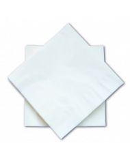 SERV DE TABLE 40X40 2 PLIS LISSES BLANC - CART DE 2000