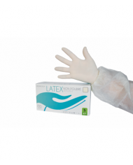 GANTS LATEX NON POUDRES S - BOITE DE 100 GANTS