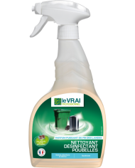 NETTOYANT DESINFECTANT POUBELLES LE VRAI-FLACON DE 750 ML