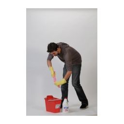 GANTS MENAGE LATEX FLOQUE COTON TAILLE S - 1 PAIRE GANTS MENAGE LATEX FLOQUE COTON TAILLE S - 1 PAIRE