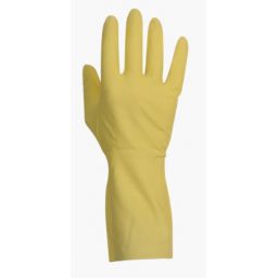 GANTS MENAGE LATEX FLOQUE COTON TAILLE M - 1 PAIRE GANTS MENAGE LATEX FLOQUE COTON TAILLE M - 1 PAIRE
