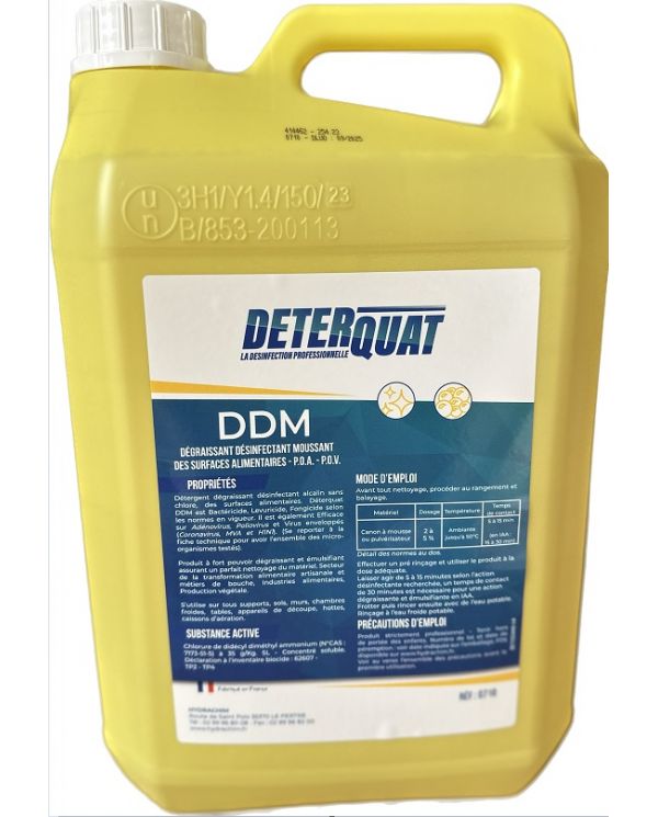 DETERGENT DETARTRANT DESINFECTANT ALIMENTAIRE ACIDE - BIDON DE 5 L