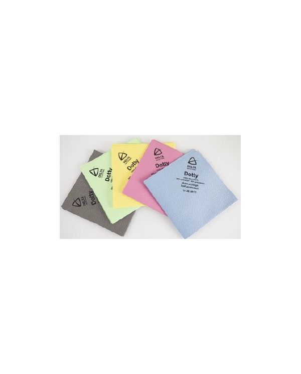 LAVETTE DOTTY NON TISSE BLEUE PQT DE 5