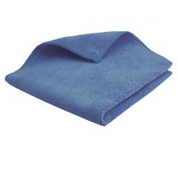 LAVETTE MICROFIBRE BLEUE - PQT DE 5 LAVETTE MICROFIBRE BLEUE - PQT DE 5