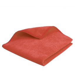 LAVETTE MICROFIBRE ROUGE - PQT DE 5 LAVETTE MICROFIBRE ROUGE - PQT DE 5