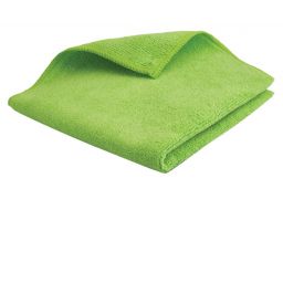 LAVETTE MICROFIBRE VERTE - PQT DE 5 LAVETTE MICROFIBRE VERTE - PQT DE 5