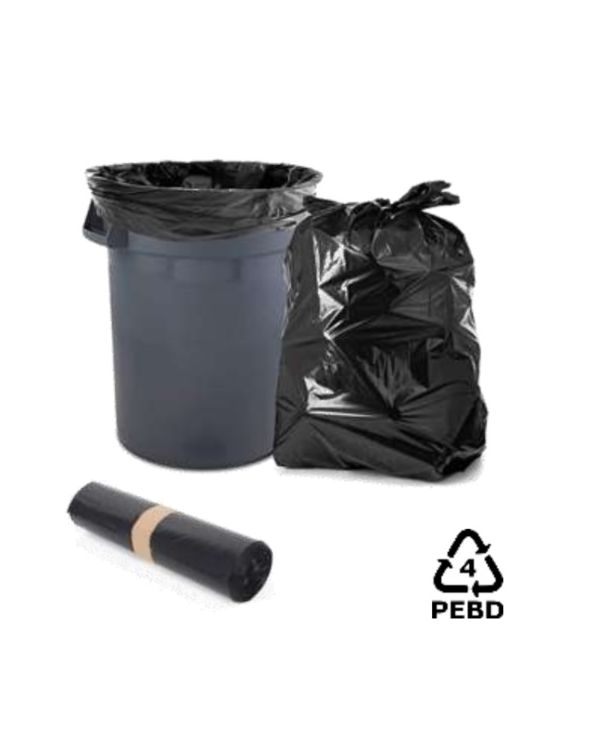 SACS 130 LITRES VERTS COMPOSTABLES