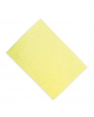 LAVETTE NON TISSEE JAUNE - PQT DE 25