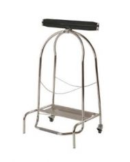 PORTE SAC 110 LITRES INOX