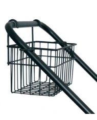 CHARIOT DE LAVAGE 2 SEAUX SANS PRESSE + PANIER PRODUIT