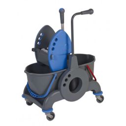 CHARIOT GIOTTO AVEC PRESSE - 2 X 15 LITRES -TIMON LATTERAL