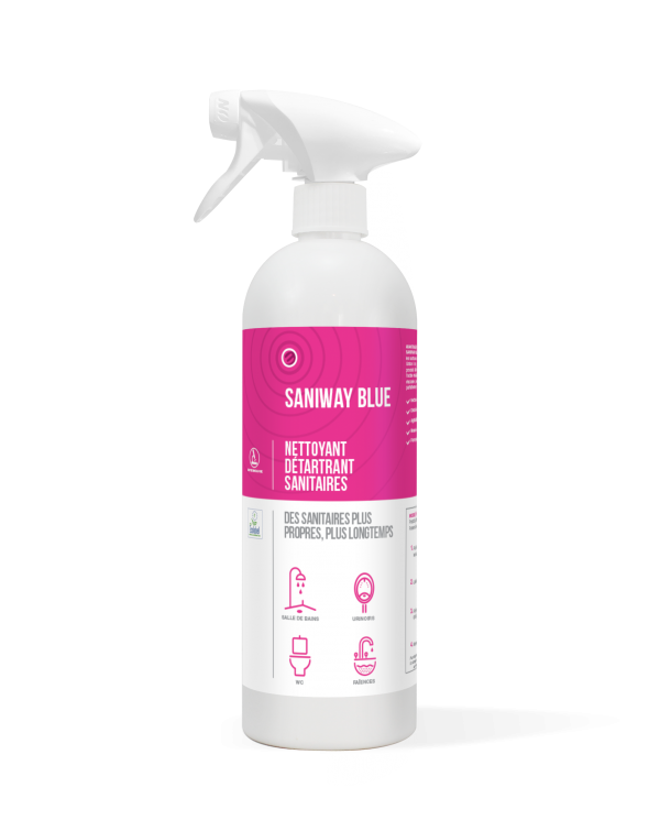 SANIWAY BLUE - NETTOYANT DETARTRANT SANITAIRE ECOLABEL