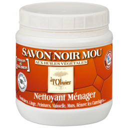 SAVON NOIR MOU OLIVIER - SEAU DE 5 KGS