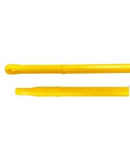 MANCHE MONOBLOC JAUNE 150CM