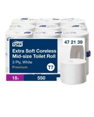 PAPIER TOILETTE COMPACT TORK T7 36 RLX