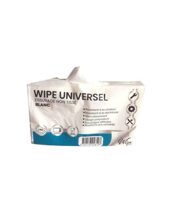 WIPE KITCHEN BLEU PLI ACCORDEON - CARTON 5 X100