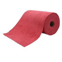 BOBINE DE LAVETTES PREDECOUPEES 30x30 - ROUGE