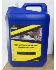 DETERGENT DETARTRANT DESINFECTANT ALIMENTAIRE ACIDE