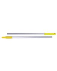 MANCHE ALU 140CMS ALIMENTAIRE JAUNE