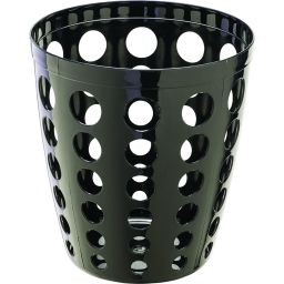 CORBEILLE A PAPIER NOIR 12 LITRES