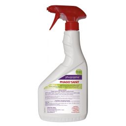 PHAGO SANIT SANITAIRE DESINFECTANT VIRUCIDE PAE - FLACON DE 750 ML