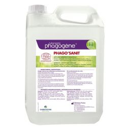 PHAGO SANIT SANITAIRE DESINFECTANT VIRUCIDE PAE - BIDON DE 5 LITRES