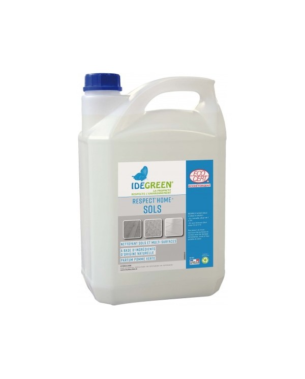 DETERGENT DESINFECTANT DEGRAISSANT CONCENTRE ECOCERT - BD DE 5 LITRES