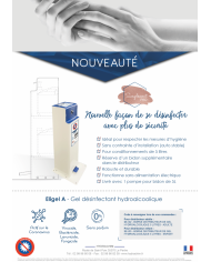 DISTRIBUTEUR GEL HYDROALCOOLIQUE A PEDALE
